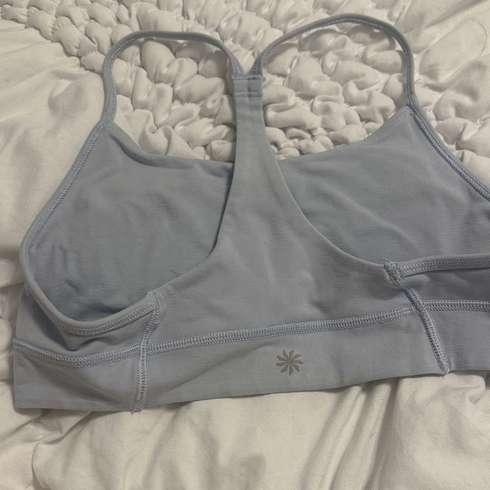Athleta Light Blue gray Sports Bra (kids but fits like a woman’s xxs or  XS)
